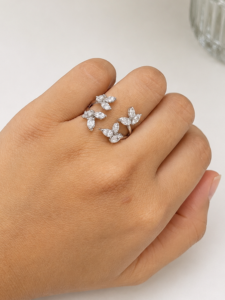 Pear & Marquise Diamond Ring (ARJS2461)