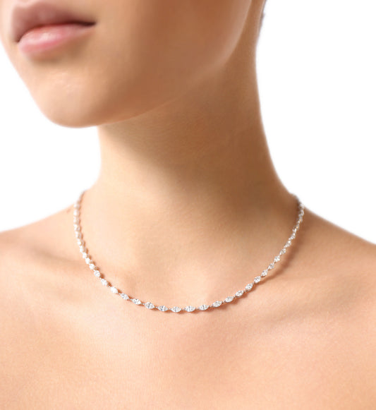Marquise Diamond Necklace(ARJS3016)