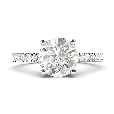 2CT Round Solitaire Ring (ARJS3042)