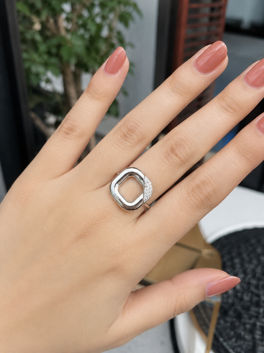 Open Work Diamond Ring (BRD1257)