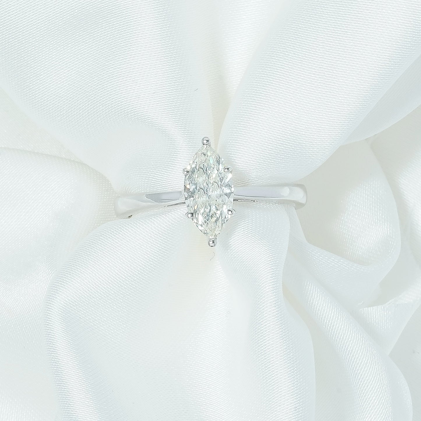 Marquise Solitaire Diamond Ring (ARJS2185)