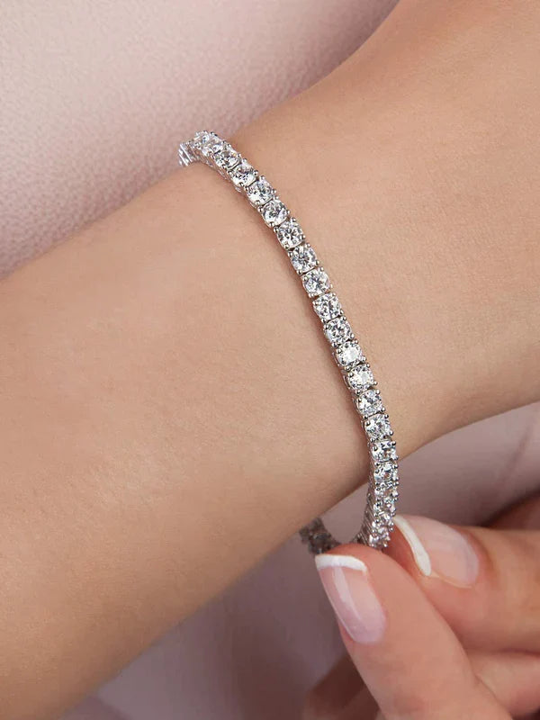 20 Pointer Round Tennis Bracelet (ARJS4294)