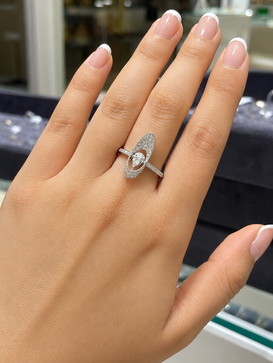 Pear Diamond Ring (SKJ1214)