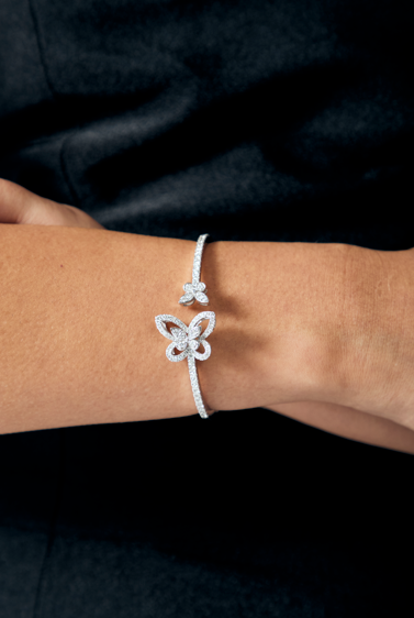 Butterfly Diamond Bangle (ARJS2702)