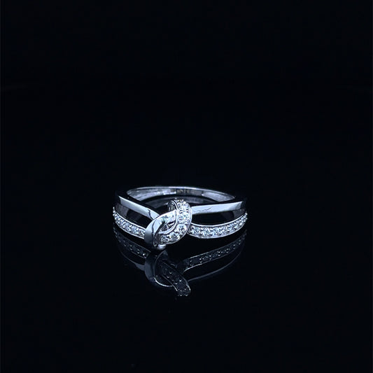 Knot Design Diamond Cluster Ring (BRD1249)