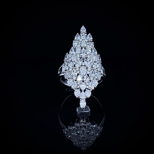 Pear & Marquise Diamond Ring (SKJ1207)