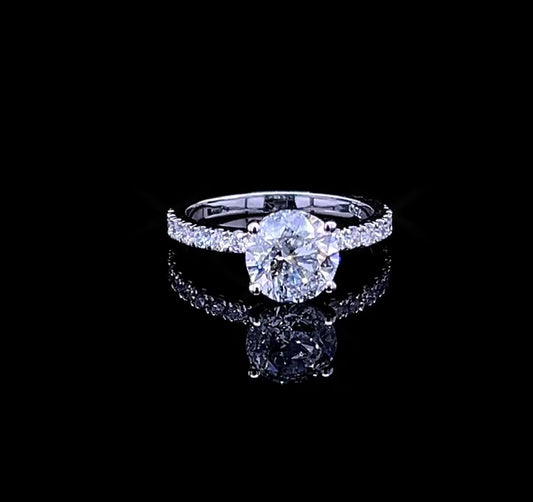 2CT Round Solitaire Ring (ARJS3042)