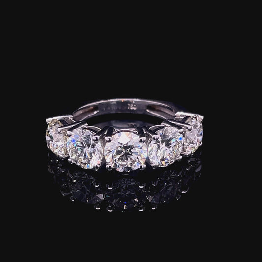 1CT Each Round Half Eternity Band (ARJS371)