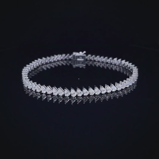 Pear Diamond bracelets (ARJS2531)
