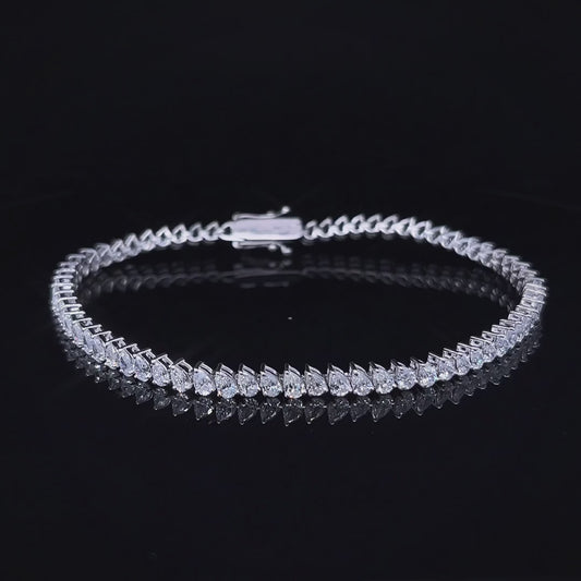 Pear Diamond Bracelets (ARJS2605)