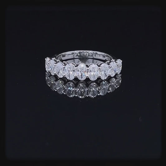 Oval Half Eternity (ARJS2536)