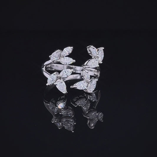 Pear & Marquise Diamond Ring (ARJS2461)