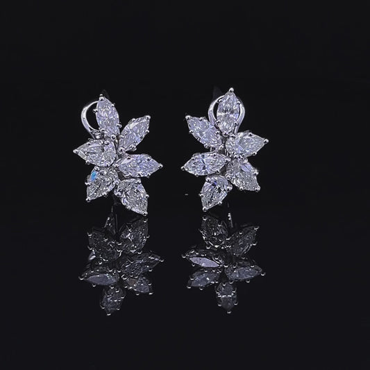 Pear & Marquise Earring (ARJS2296)
